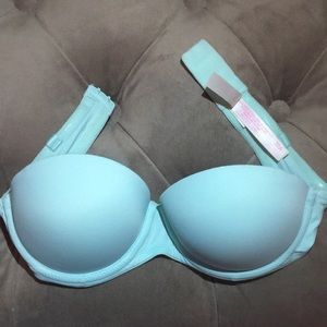 Pink Victoria’s Secret Strapless Bra